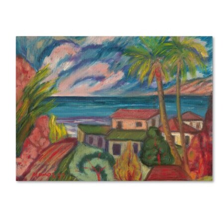 Trademark Fine Art Manor Shadian 'All is Quiet' Canvas Art, 24x32 MA0461-C2432GG